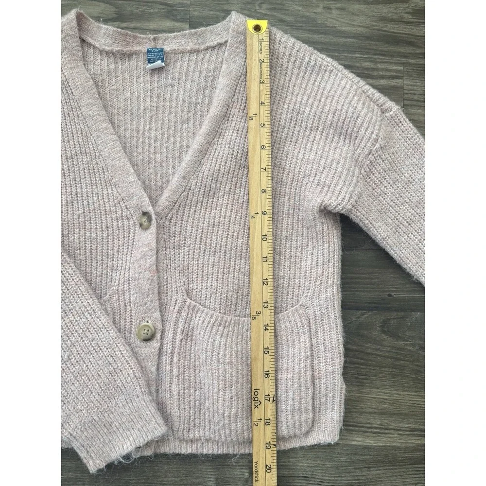 Girls Youth Cardigan Fuzzy Cozycore Button Up Cottagcore‎ Prairie Indie Boho Y2K